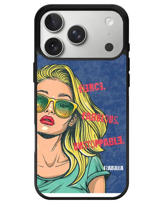 iPhone Premium Glam Case - Rebel Chic