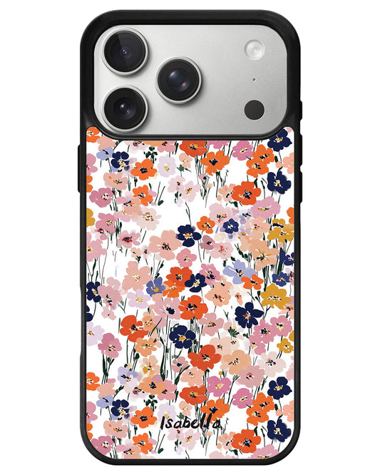 iPhone Premium Glam Case - Sunset Meadow