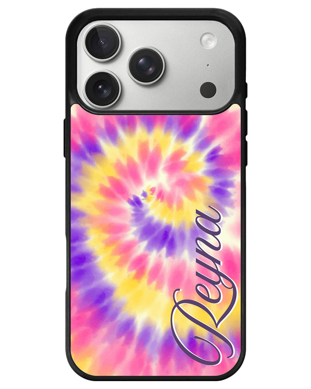 iPhone Premium Glam Case - Sunset Swirl