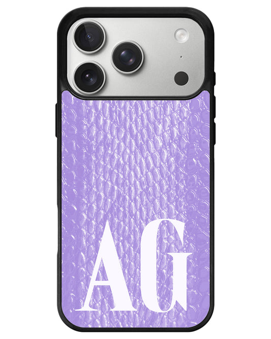 iPhone Premium Glam Case - Wisteria Serpentine