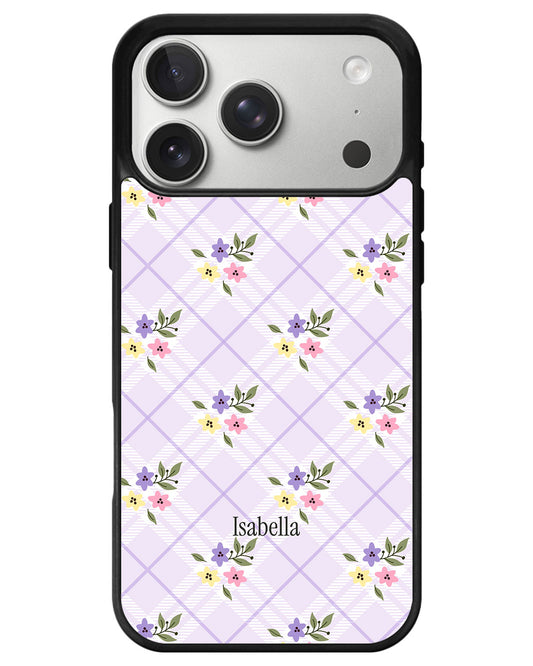 iPhone Premium Glam Case - Cottage Bloom