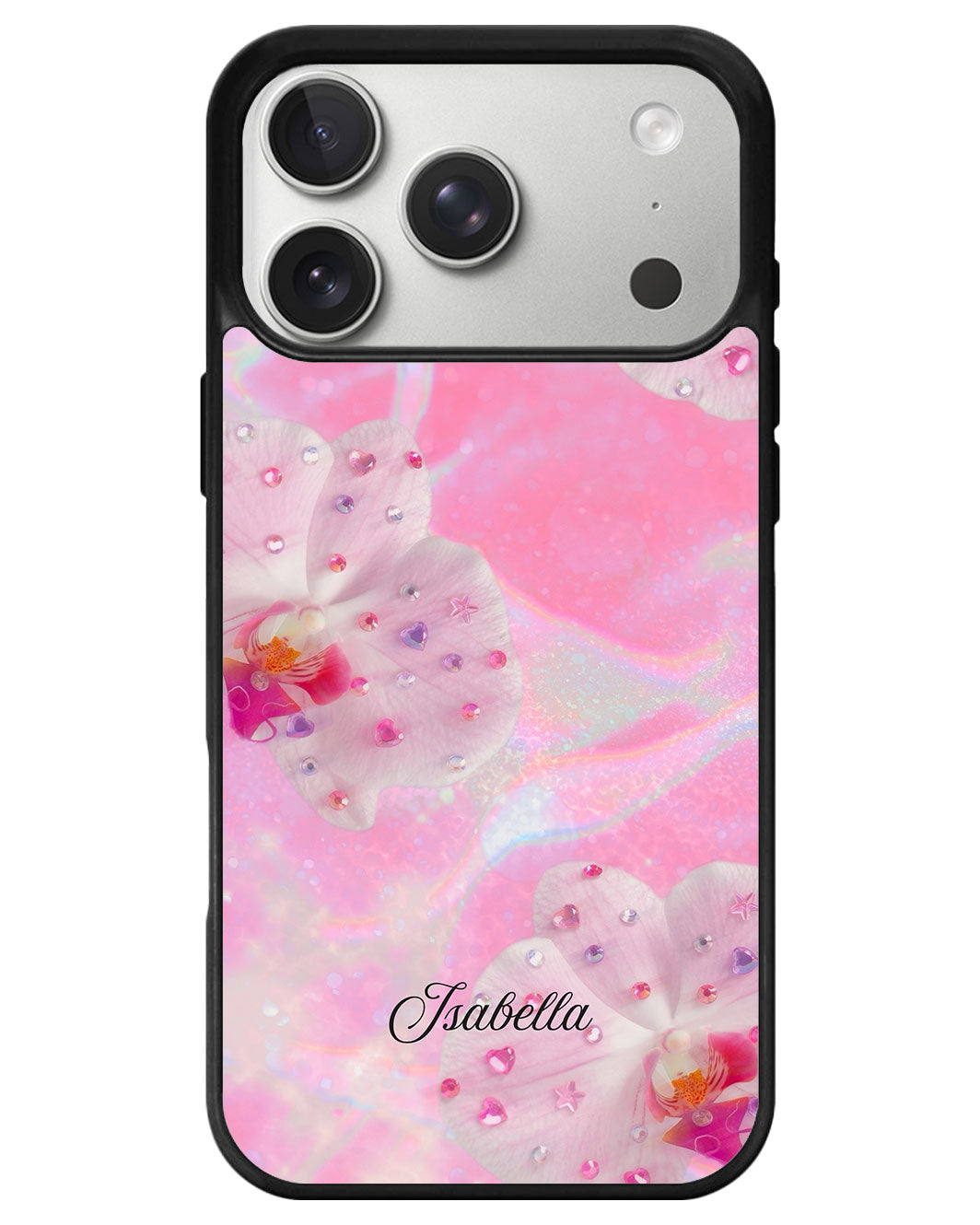 iPhone Premium Glam Case - Dreamy Petals