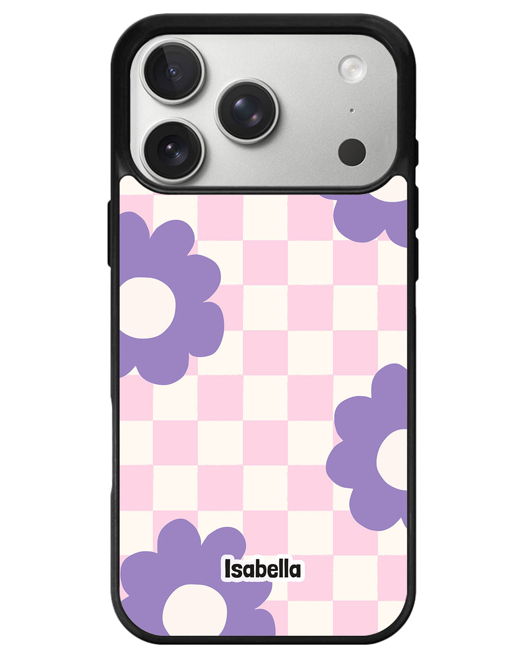 iPhone Premium Glam Case - Lilac Groove