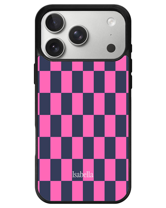 iPhone Premium Glam Case - Pink Pixel