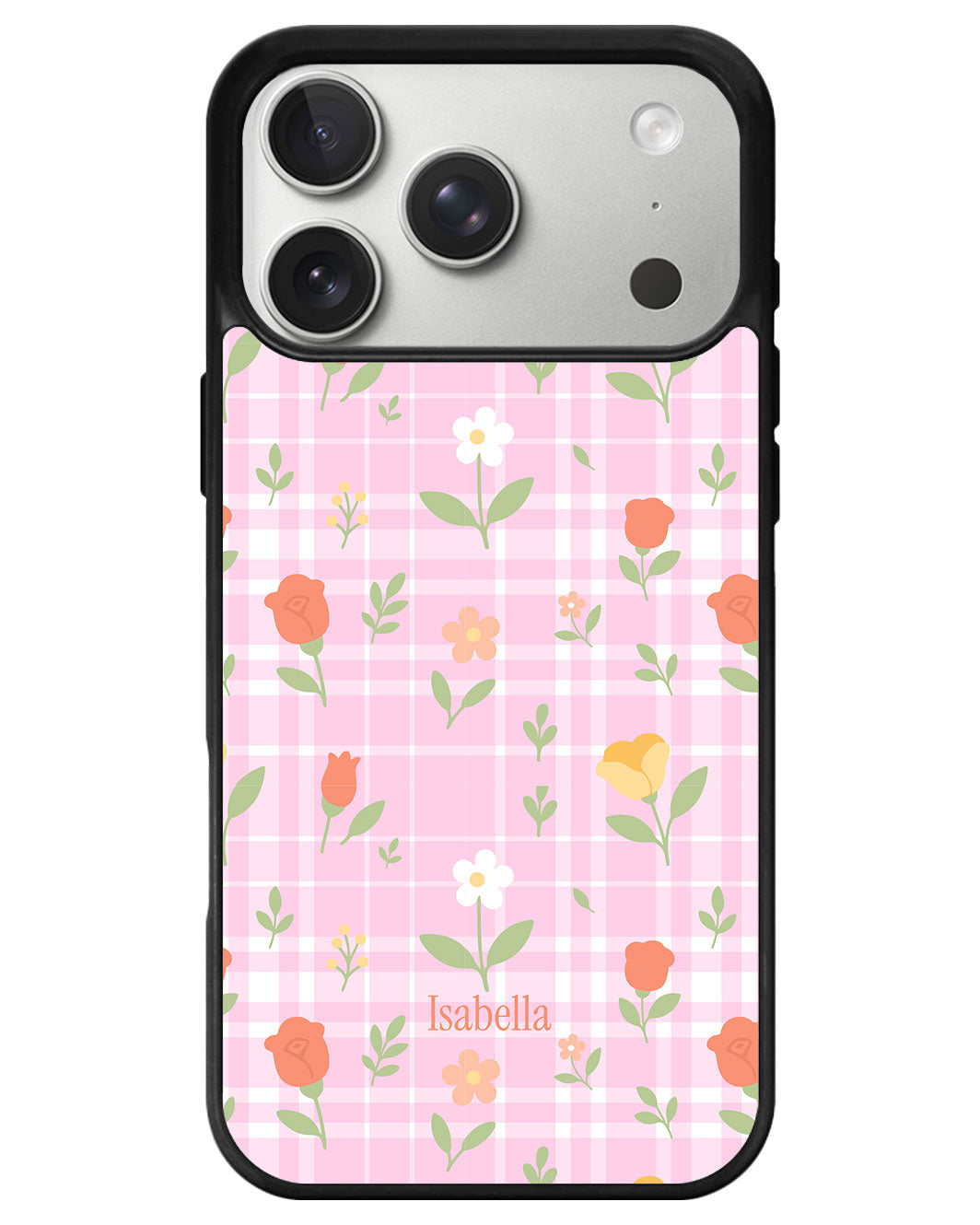 iPhone Premium Glam Case - Rosy Garden
