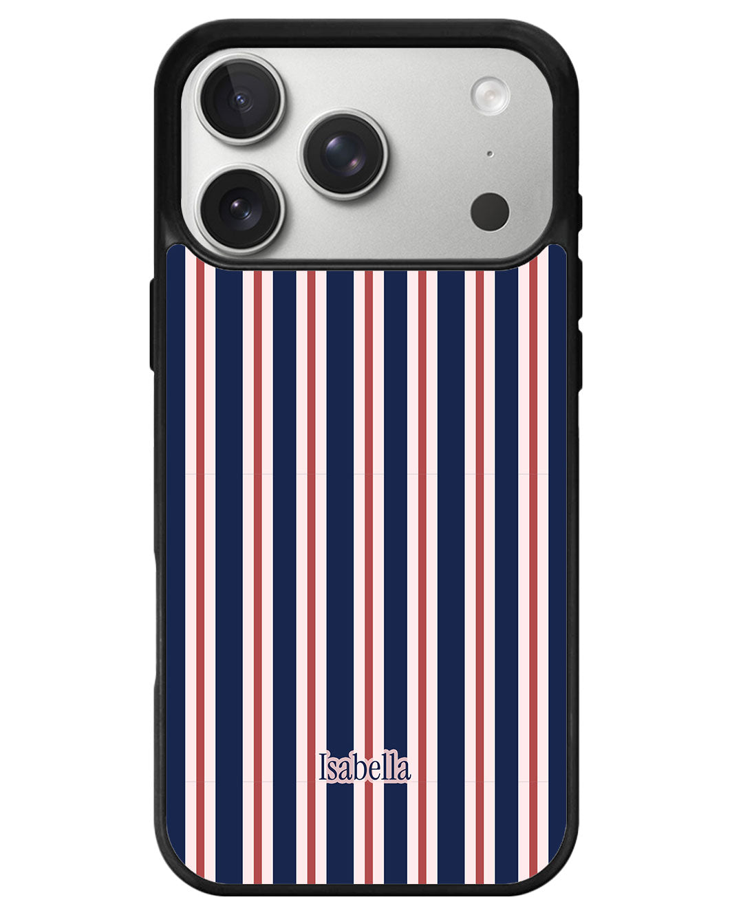 iPhone Premium Glam Case - Velvet Stripes