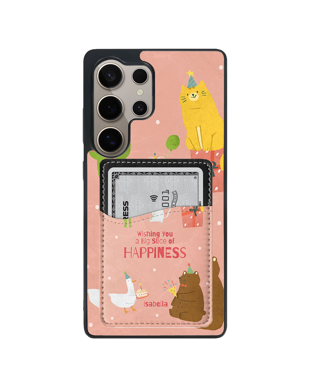 Android Phone Wallet Case - Big Dlice of Happiness