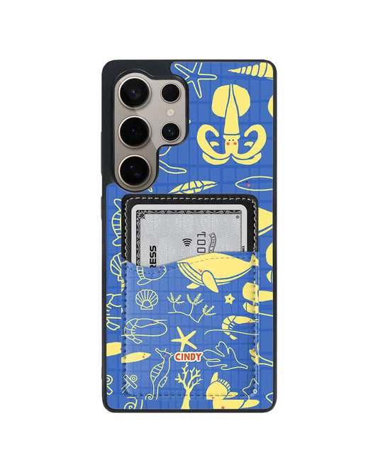 Android Phone Wallet Case - Sea Creatures 2.0