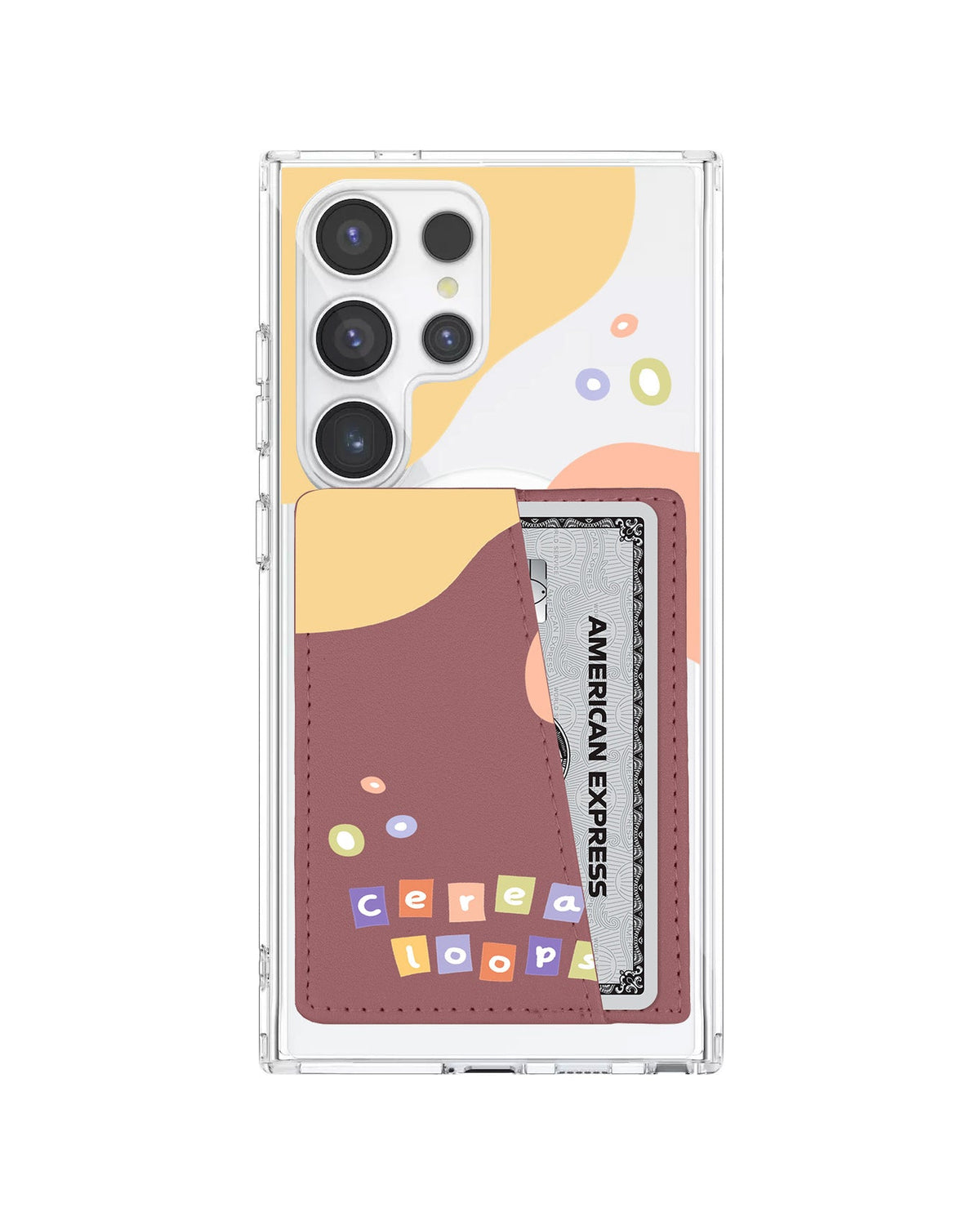 Android Leather Wallet Case - 8AM Cereak Loops