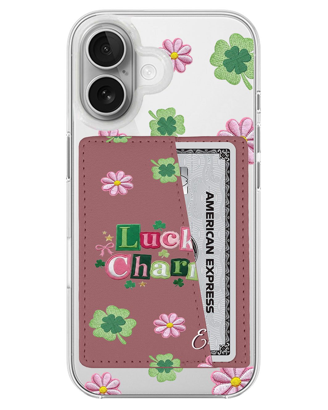 iPhone Leather Wallet Case - Lucky Charms
