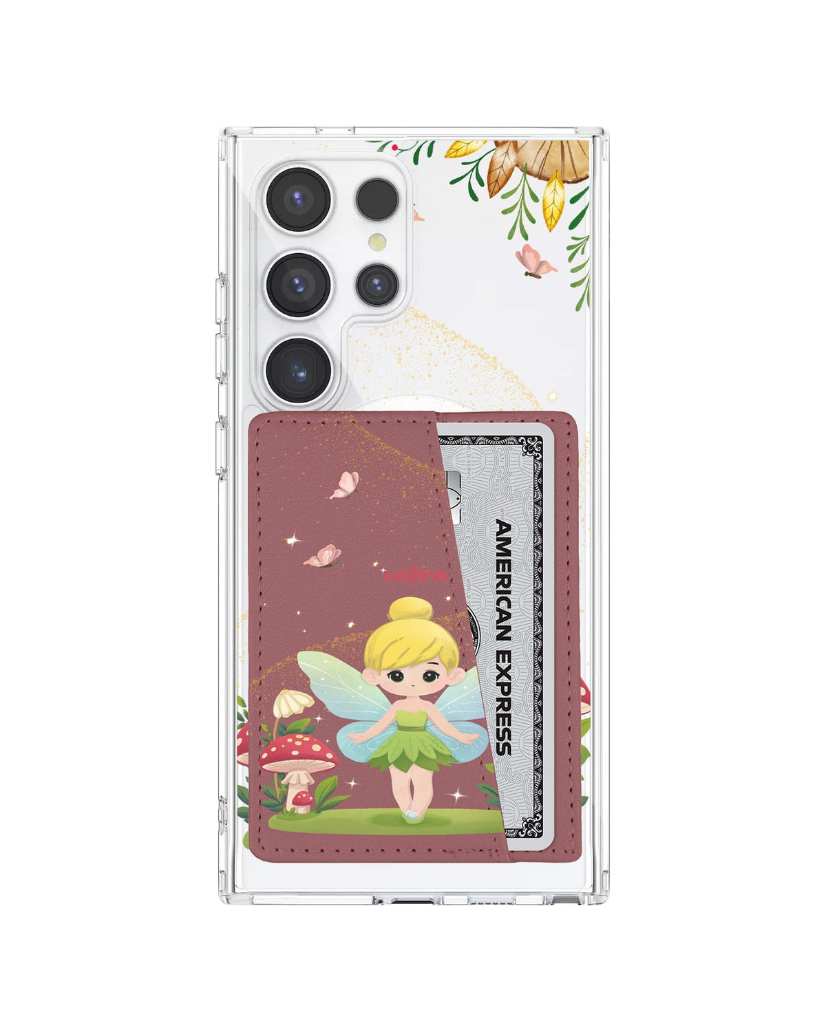 Android Leather Wallet Case - Fairy