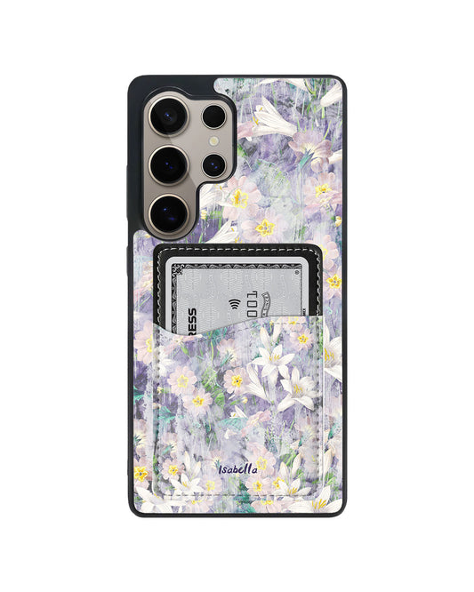 Android Phone Wallet Case - Mist garden