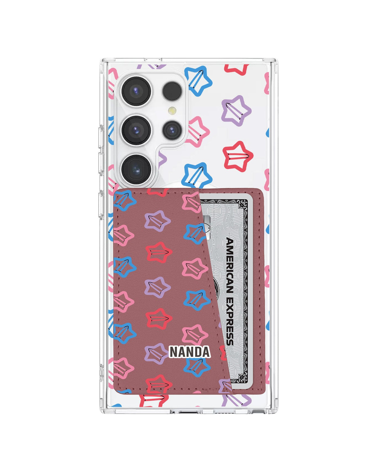 Android Leather Wallet Case - Twinkle Clips