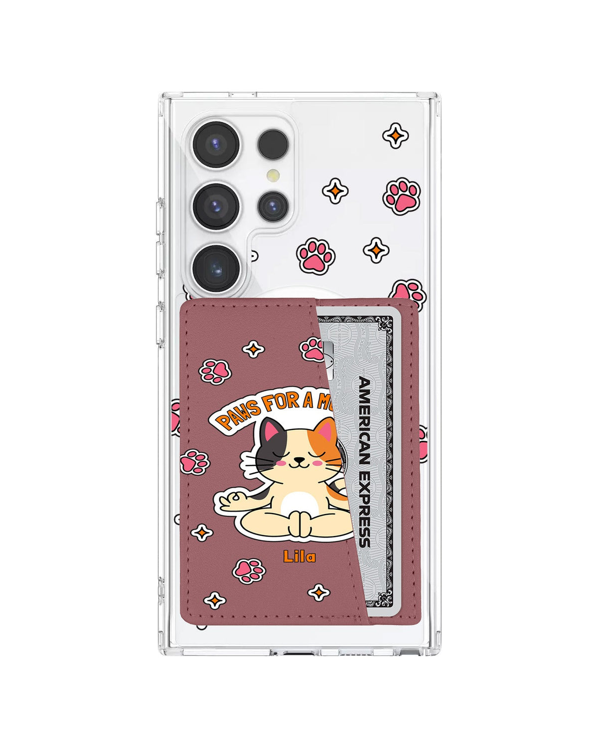 Android Leather Wallet Case - Zen & Purrs