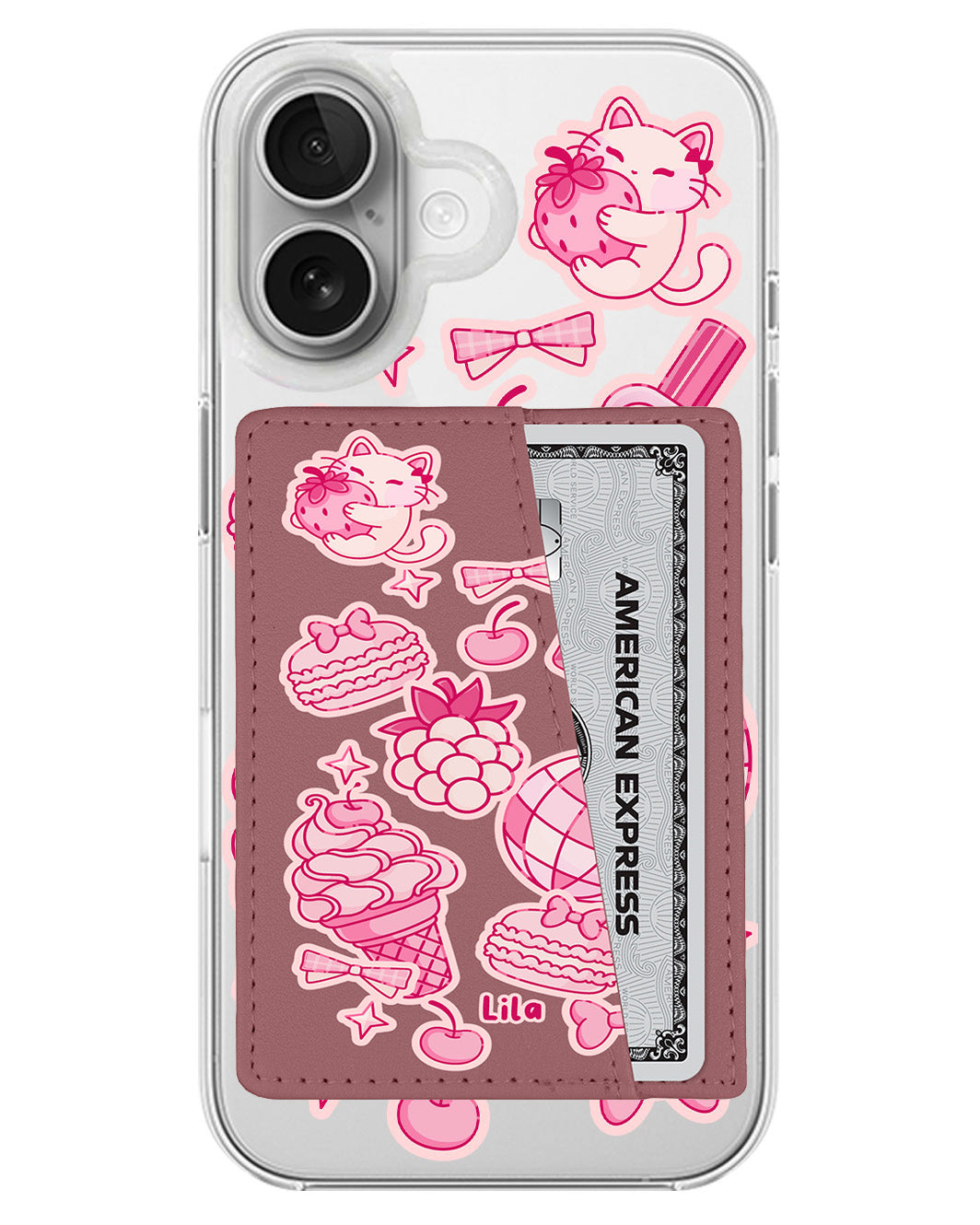 iPhone Leather Wallet Case - Bowtiful Life