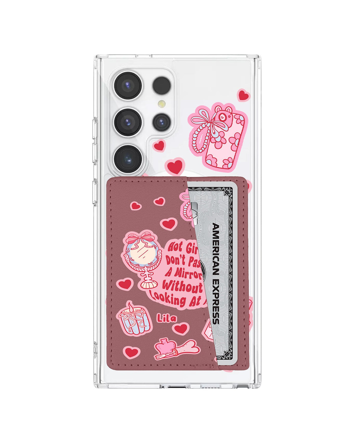 Android Leather Wallet Case - Self Confidence
