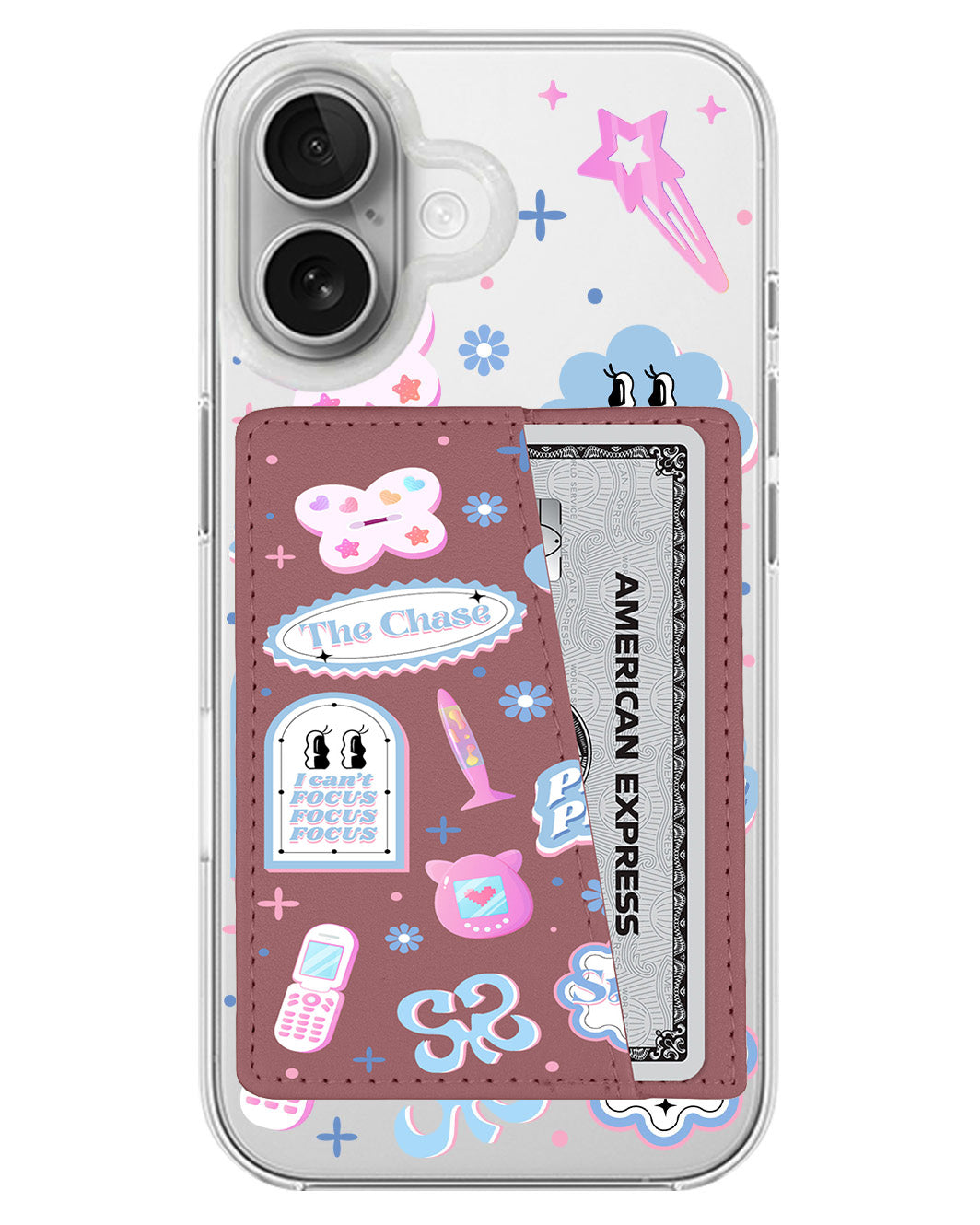 iPhone Leather Wallet Case - Heart2heart