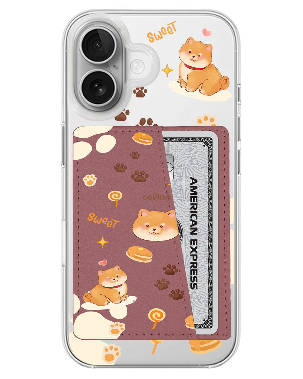 iPhone Leather Wallet Case - Let's Play