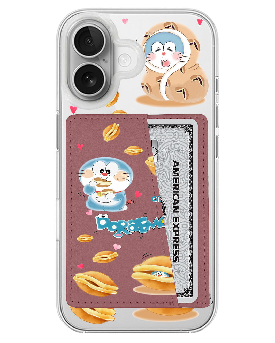 iPhone Leather Wallet Case - Doradora Love