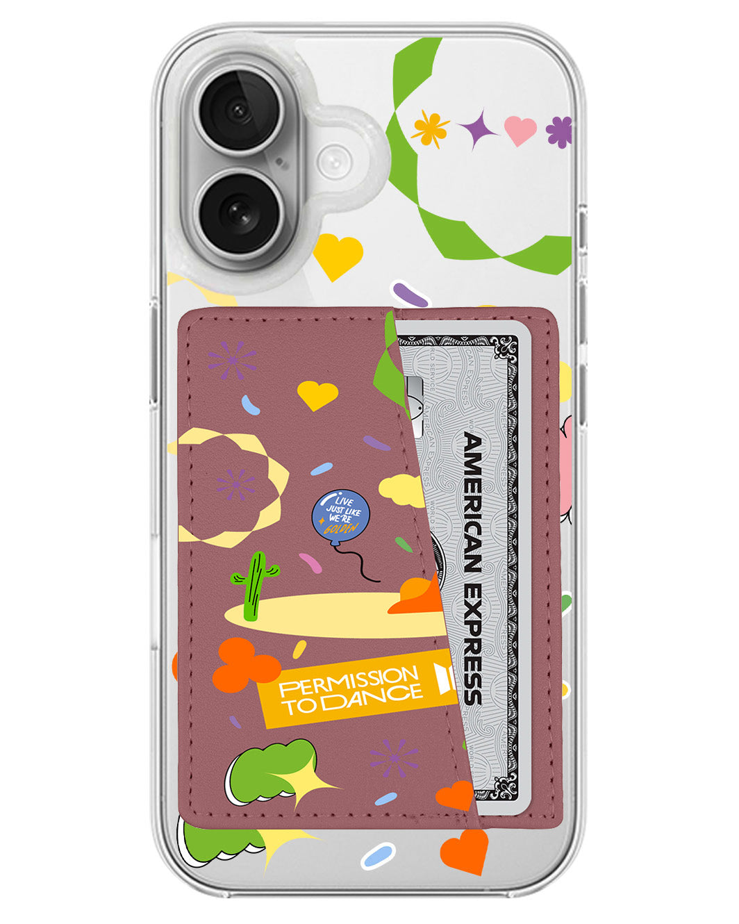 iPhone Leather Wallet Case - BTS 1