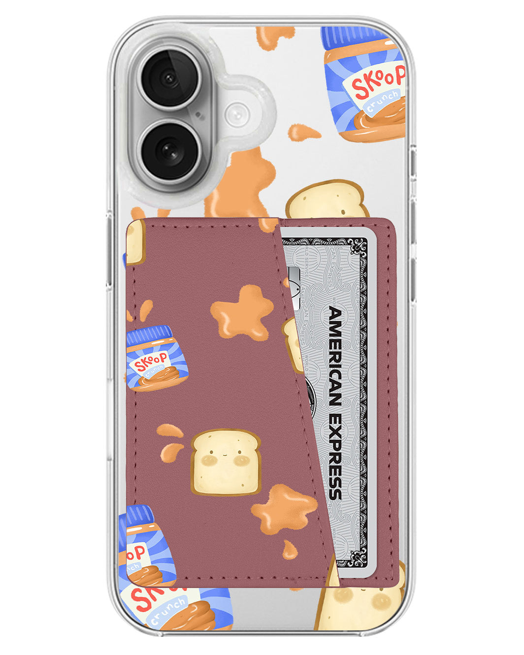 iPhone Leather Wallet Case - Skoop