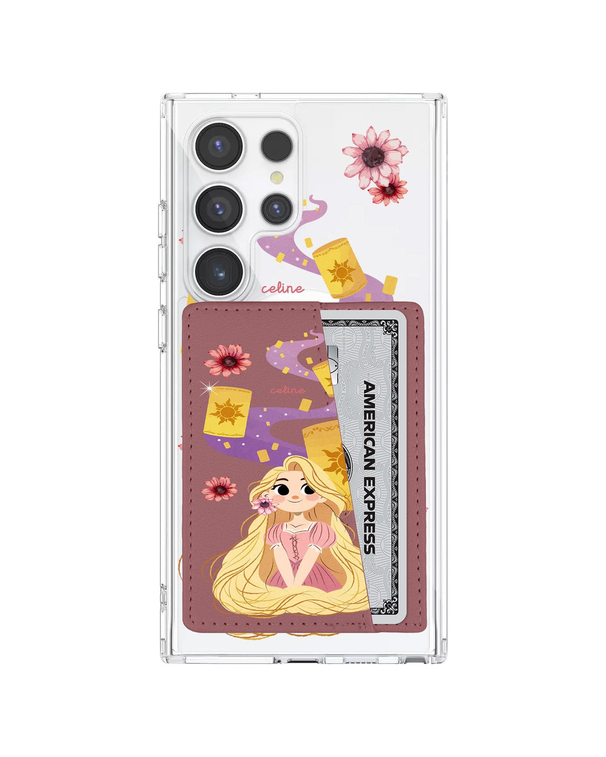 Android Leather Wallet Case - Rapunzel 1