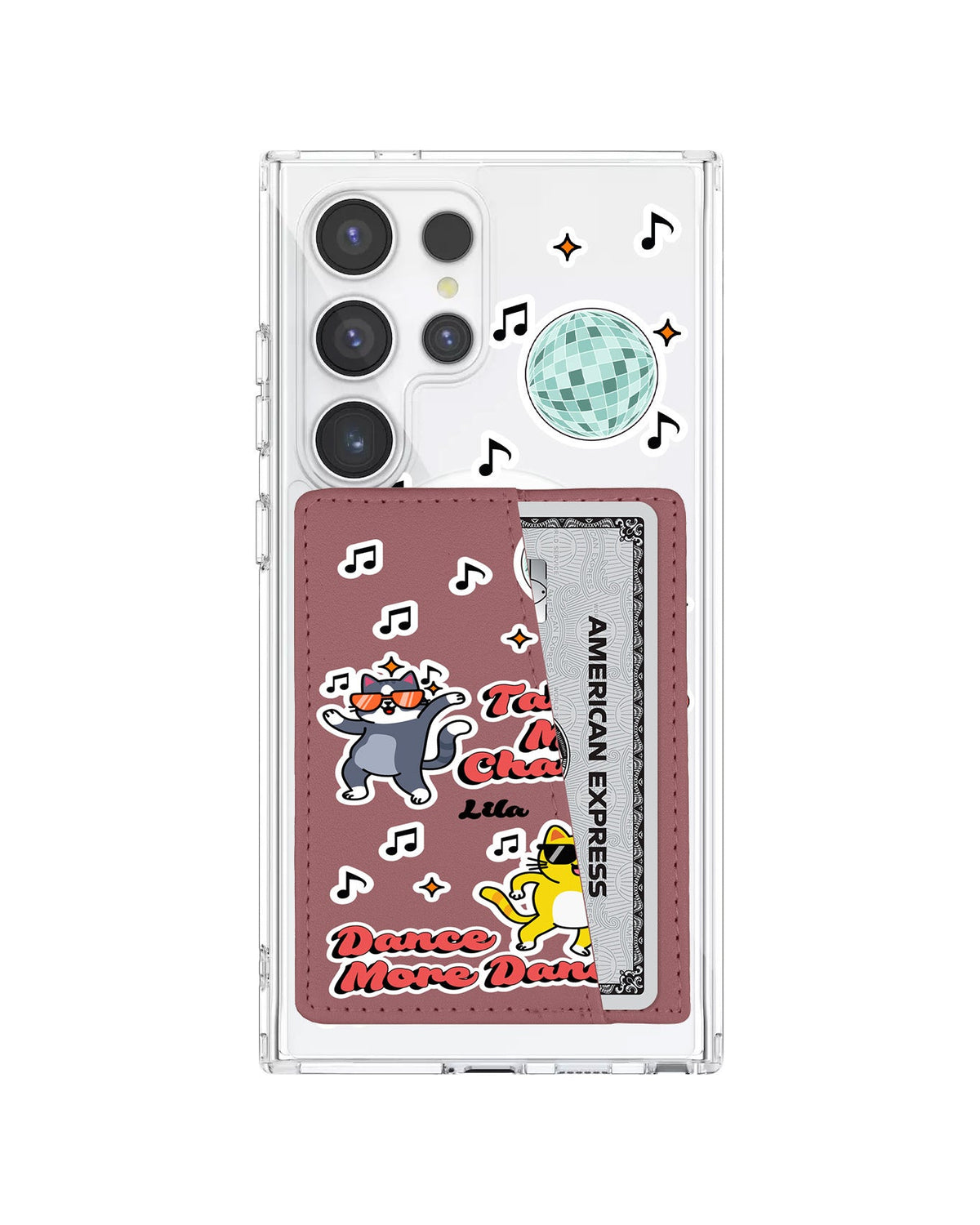 Android Leather Wallet Case - Dance Pawty