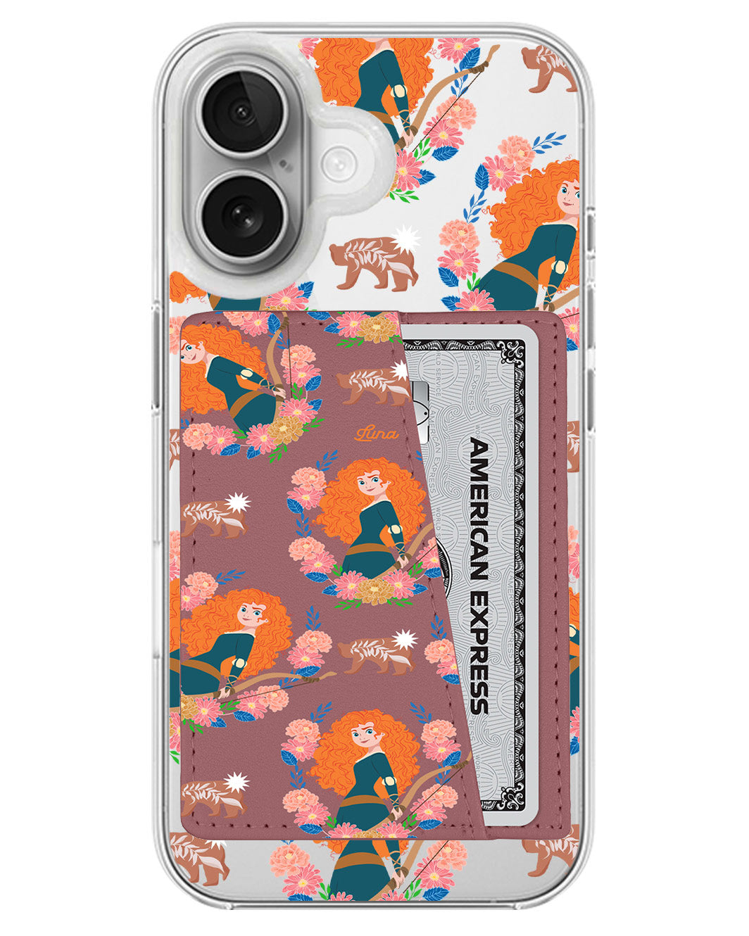 iPhone Leather Wallet Case - Merida