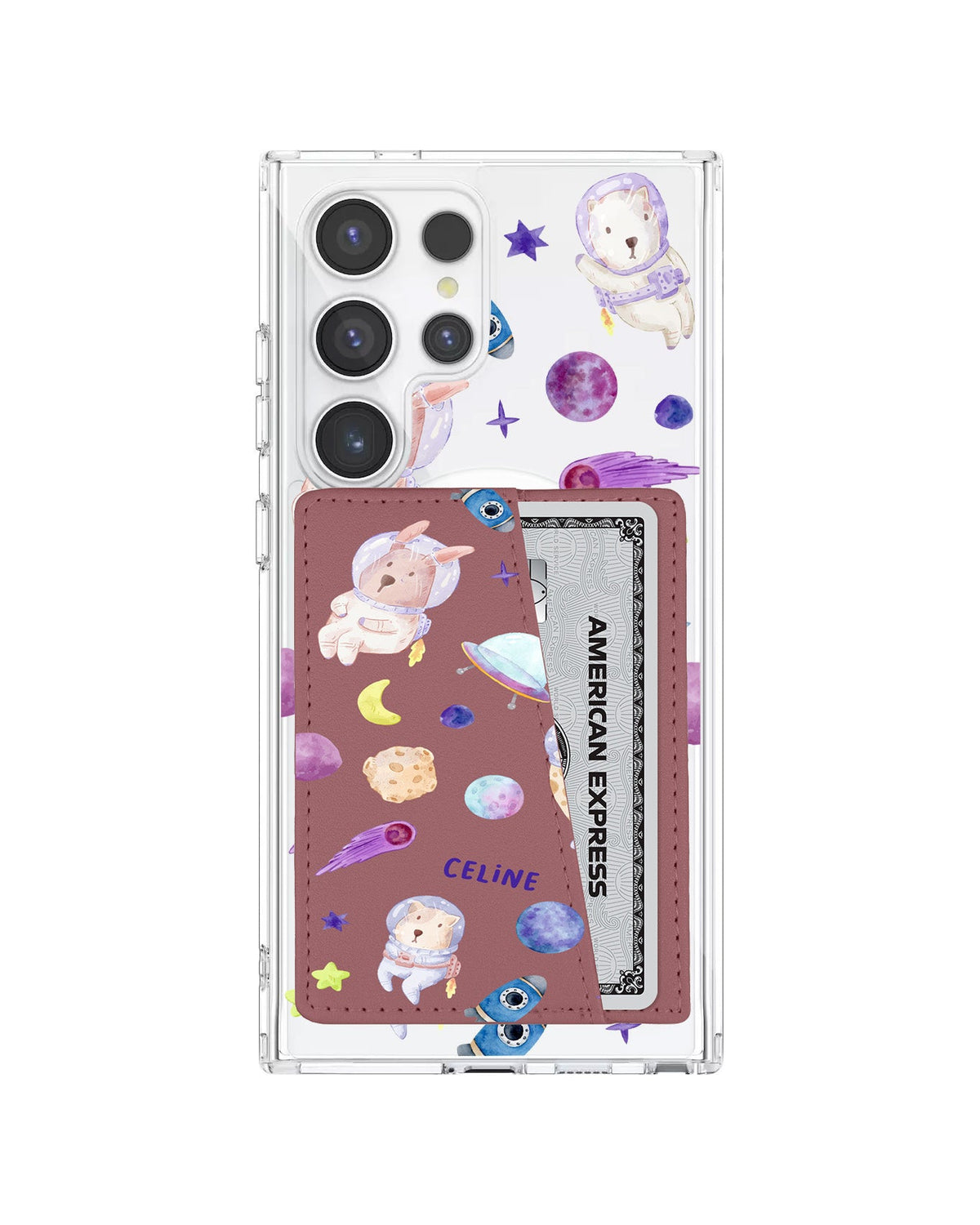 Android Leather Wallet Case - Animal Planet