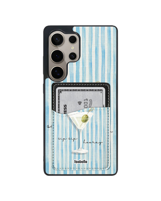 Android Phone Wallet Case - Sip sip Hooray
