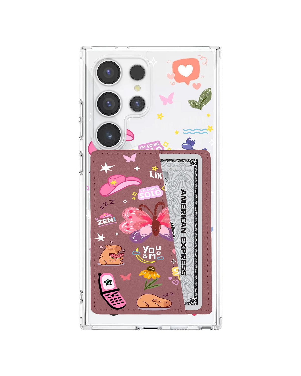 Android Leather Wallet Case - Jennie