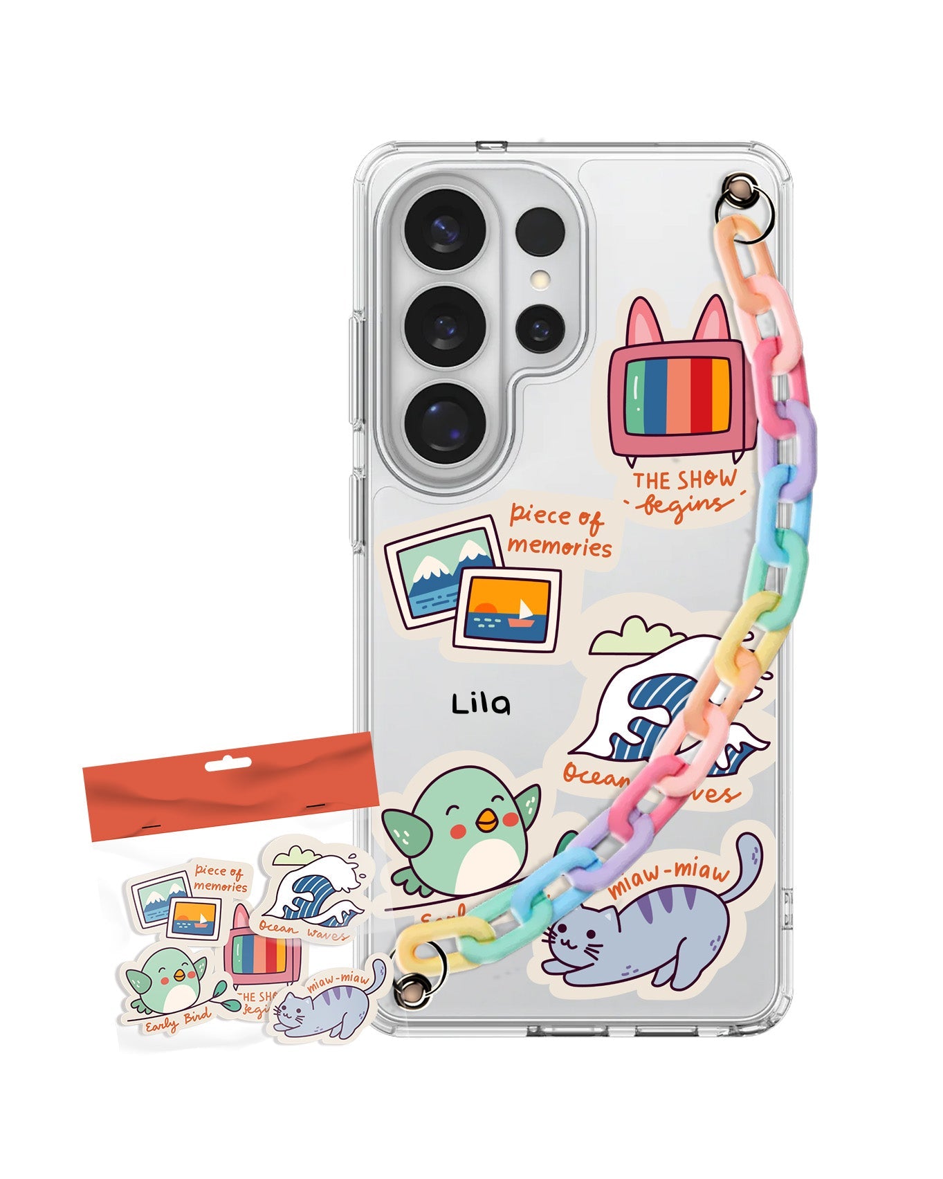 Android Chain Strap Case - Nostalgic Day