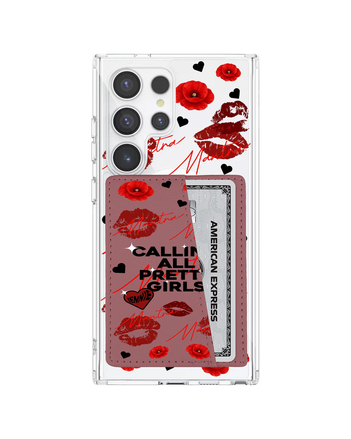 Android Leather Wallet Case - Jennie Pretty Girls