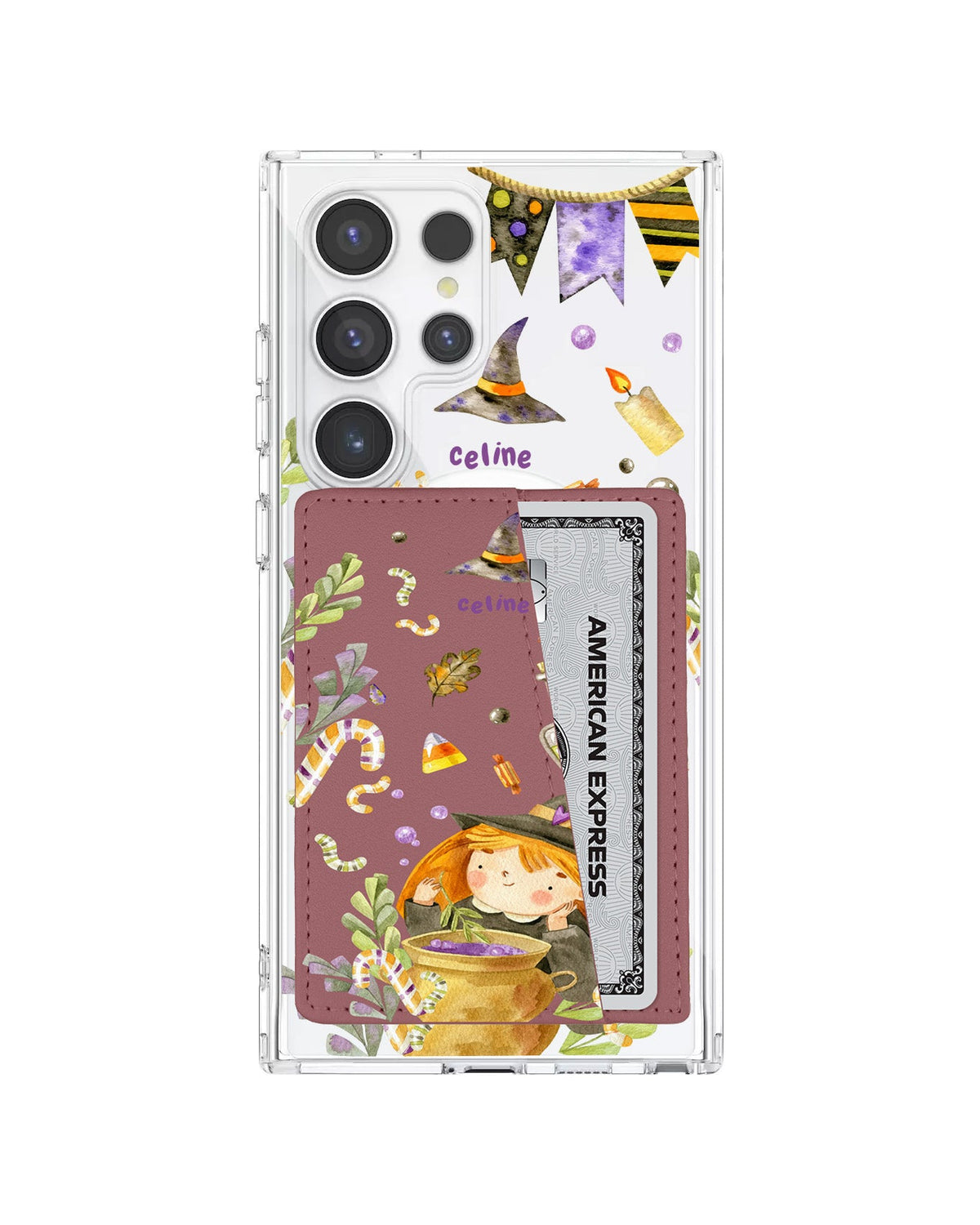 Android Leather Wallet Case - Witch's Posion