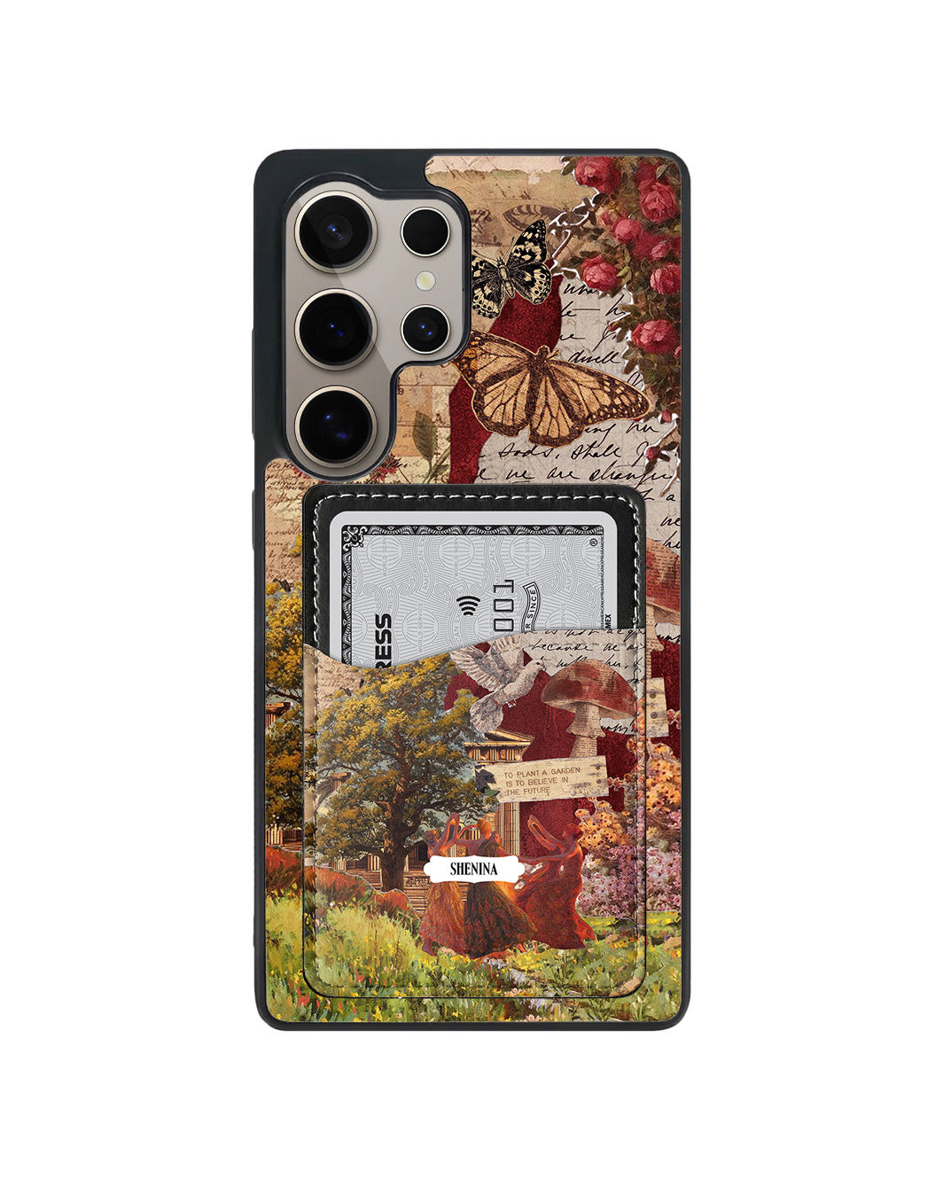 Android Phone Wallet Case - Plant a Garden