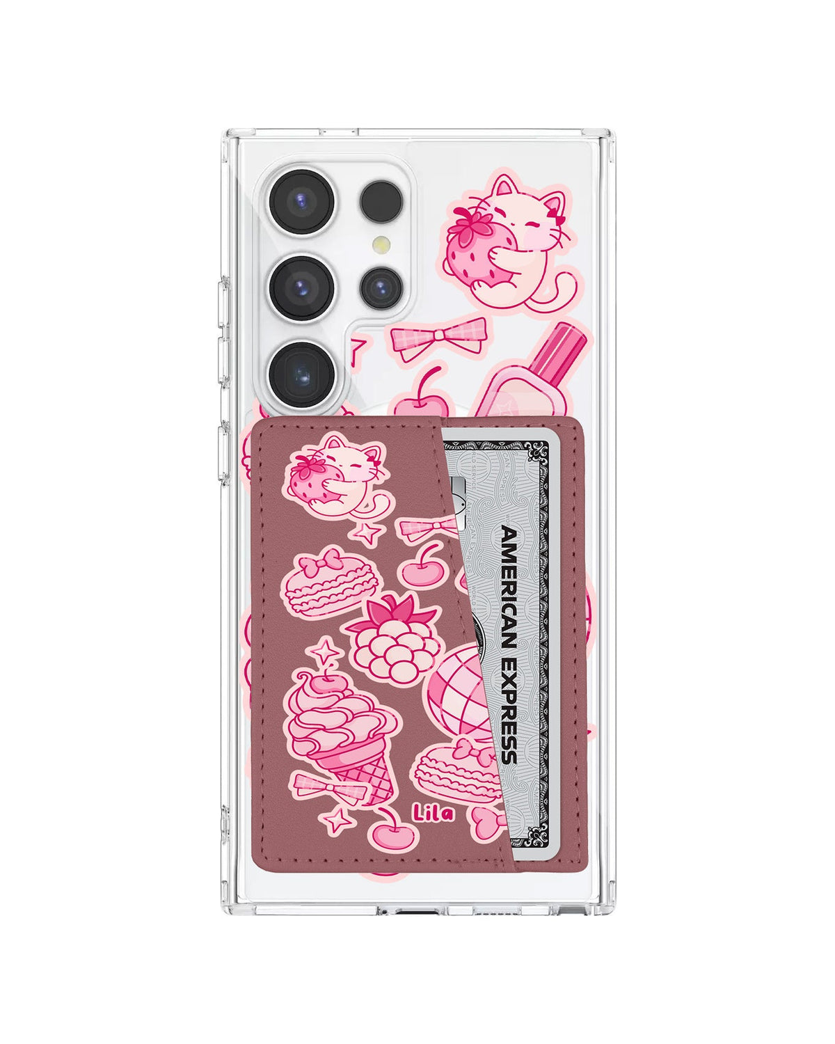 Android Leather Wallet Case - Bowtiful Life
