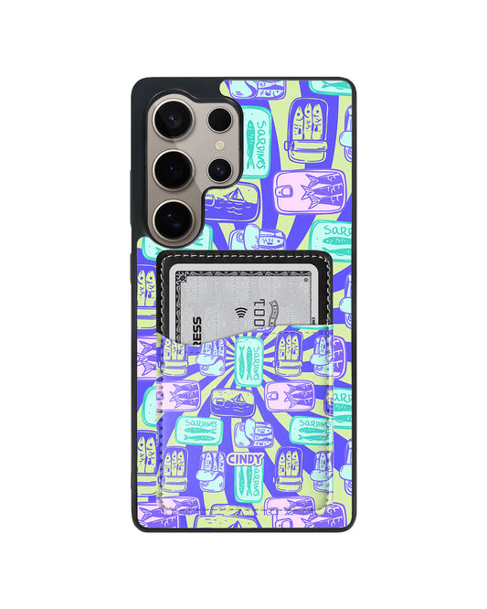 Android Phone Wallet Case - Sardines
