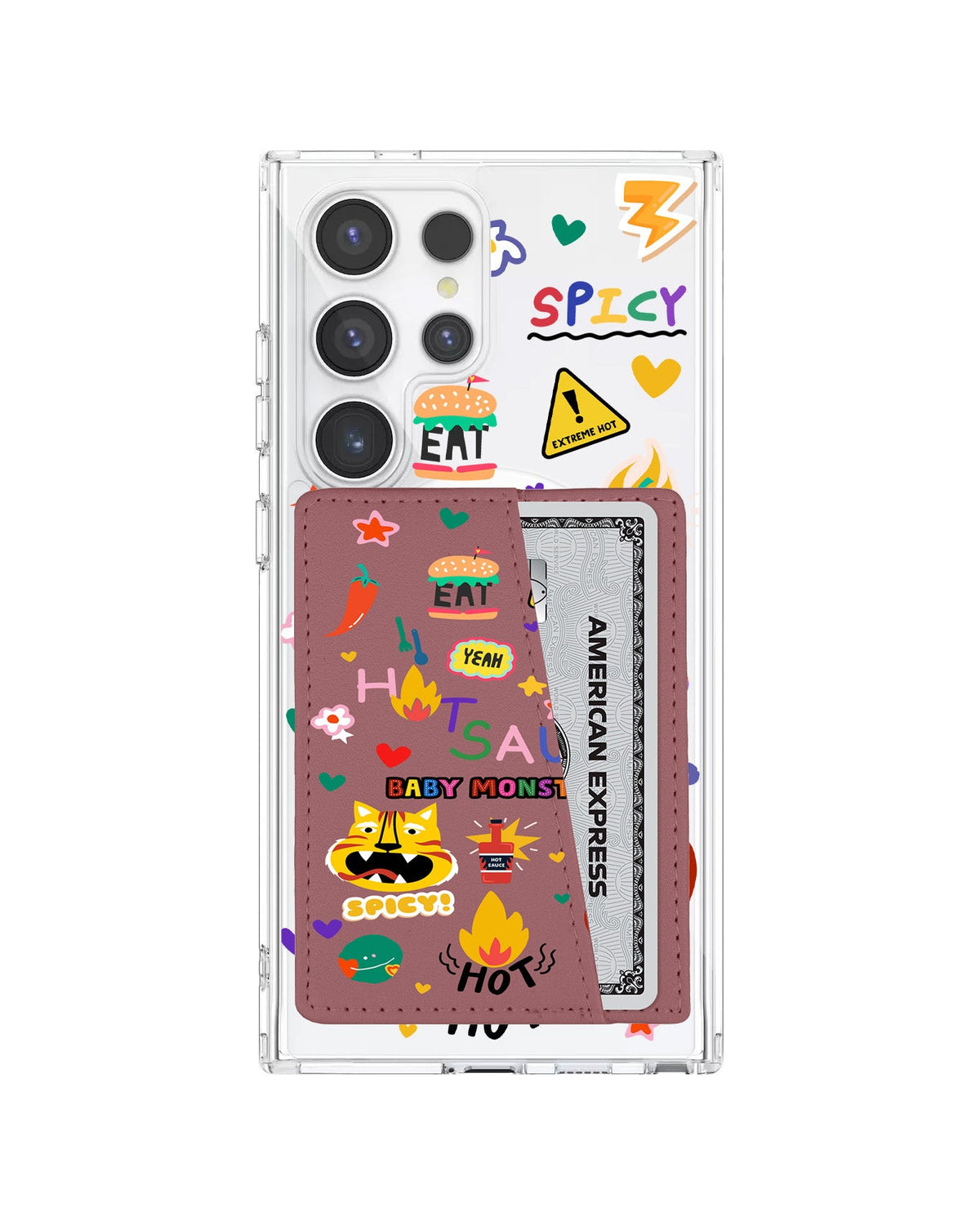 Android Leather Wallet Case - Babymon 3