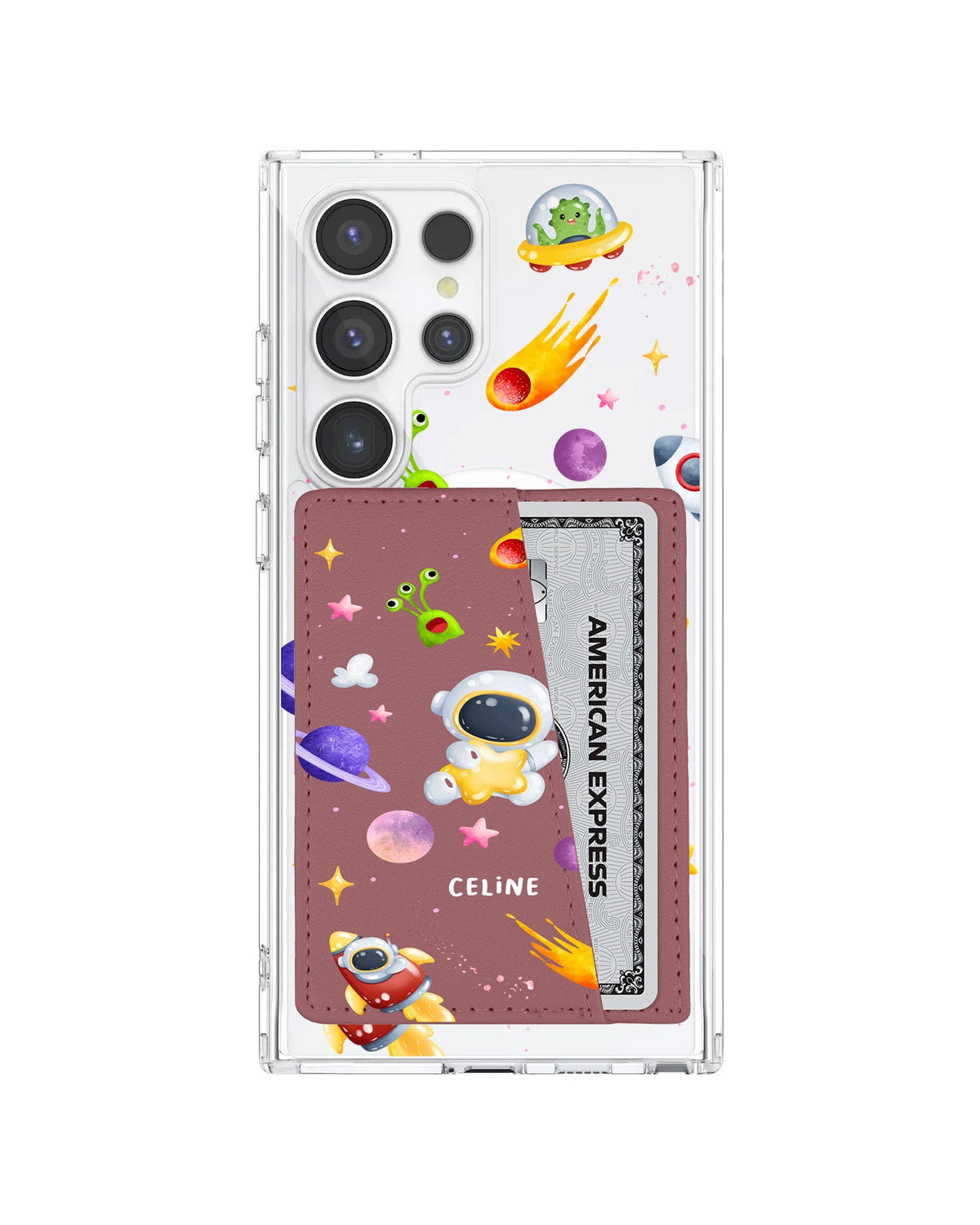 Android Leather Wallet Case - Spaceup
