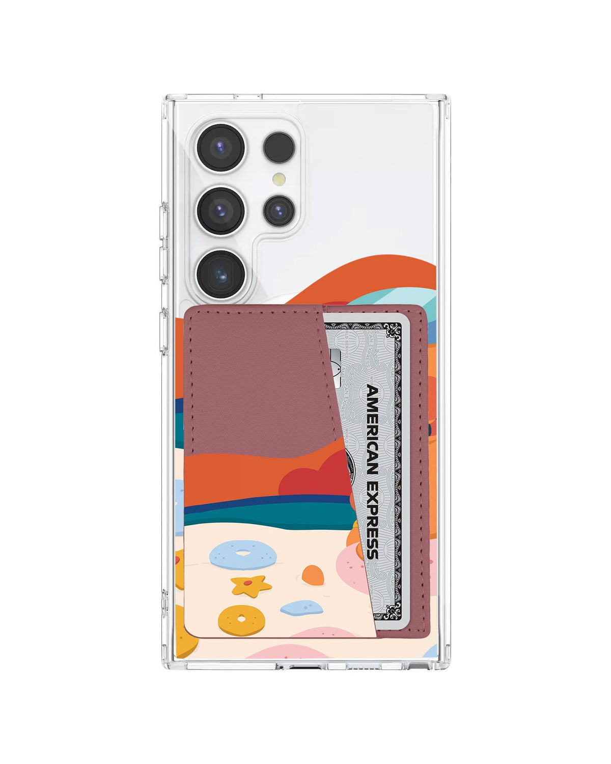 Android Leather Wallet Case - Beach Day Out