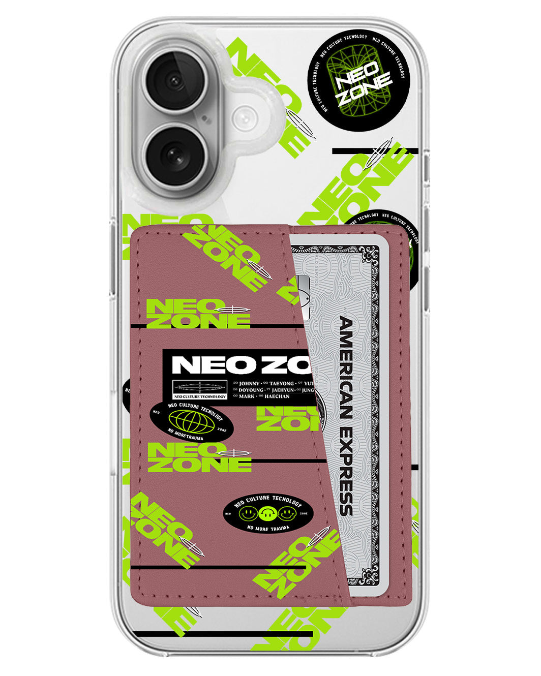 iPhone Leather Wallet Case - NCT