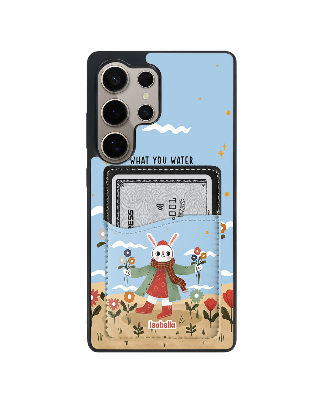Android Phone Wallet Case - Gentle Bloom