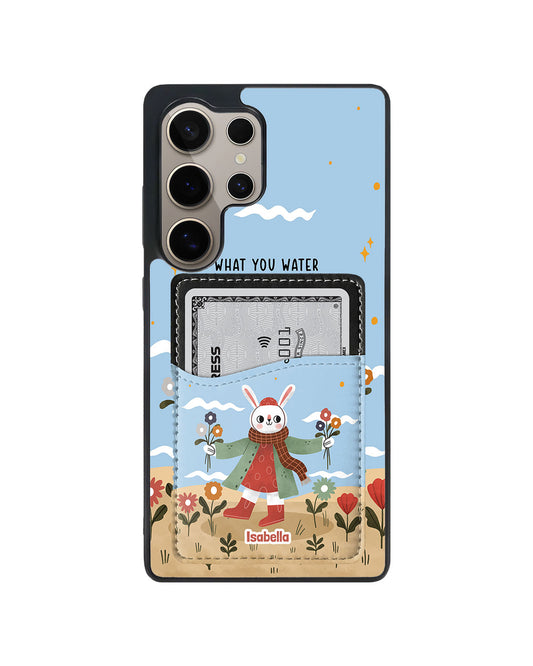 Android Phone Wallet Case - Gentle Bloom