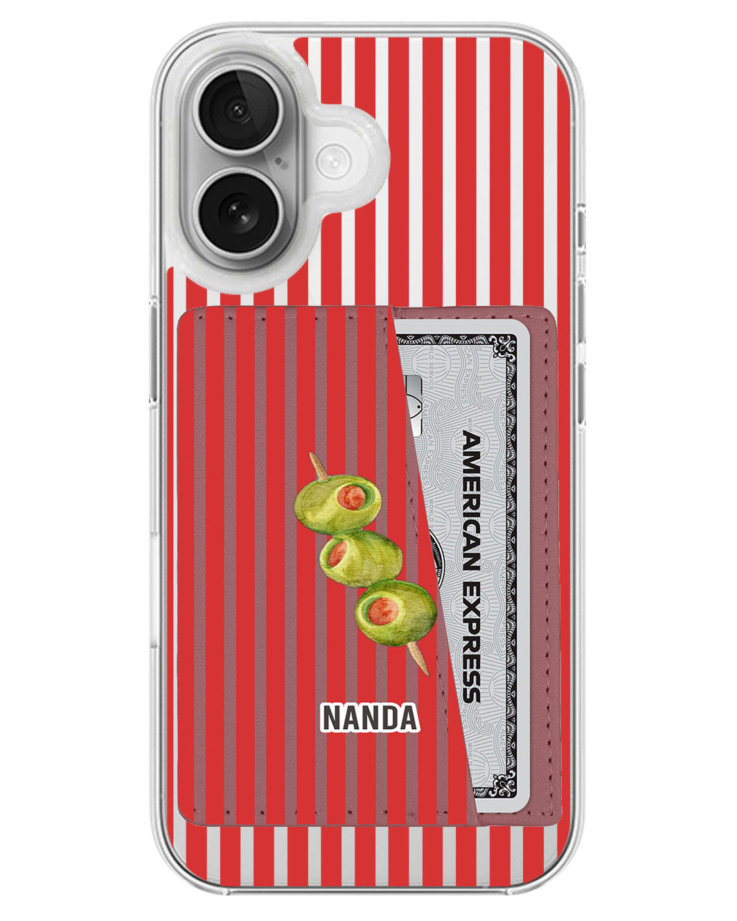 iPhone Leather Wallet Case - Summer Slice
