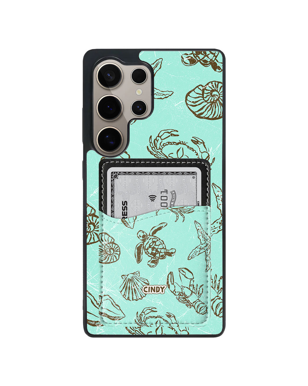 Android Phone Wallet Case - Sea Creatures