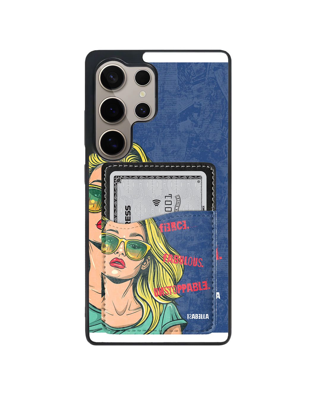 Android Phone Wallet Case - Rebel Chic