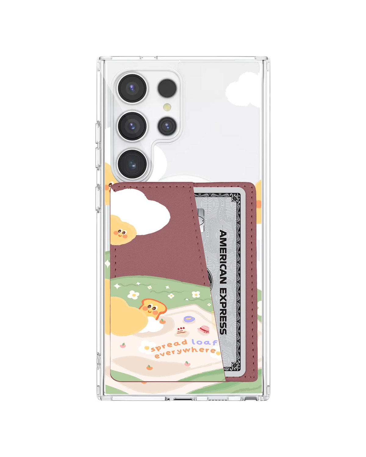 Android Leather Wallet Case - Loaf Picnic