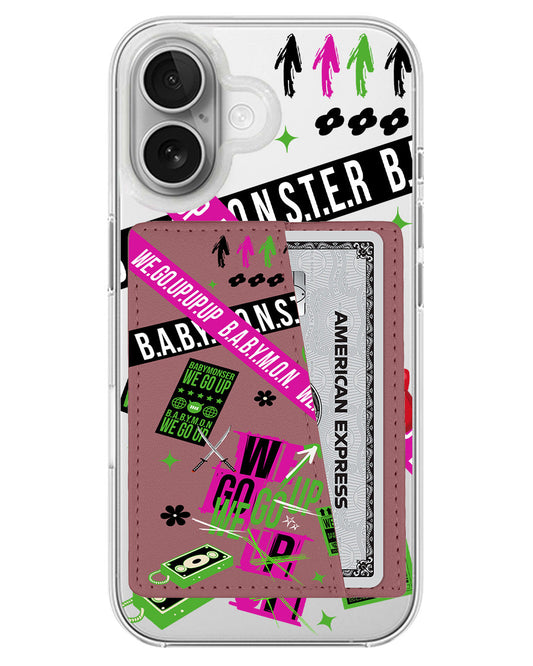 iPhone Leather Wallet Case - Babymon 5