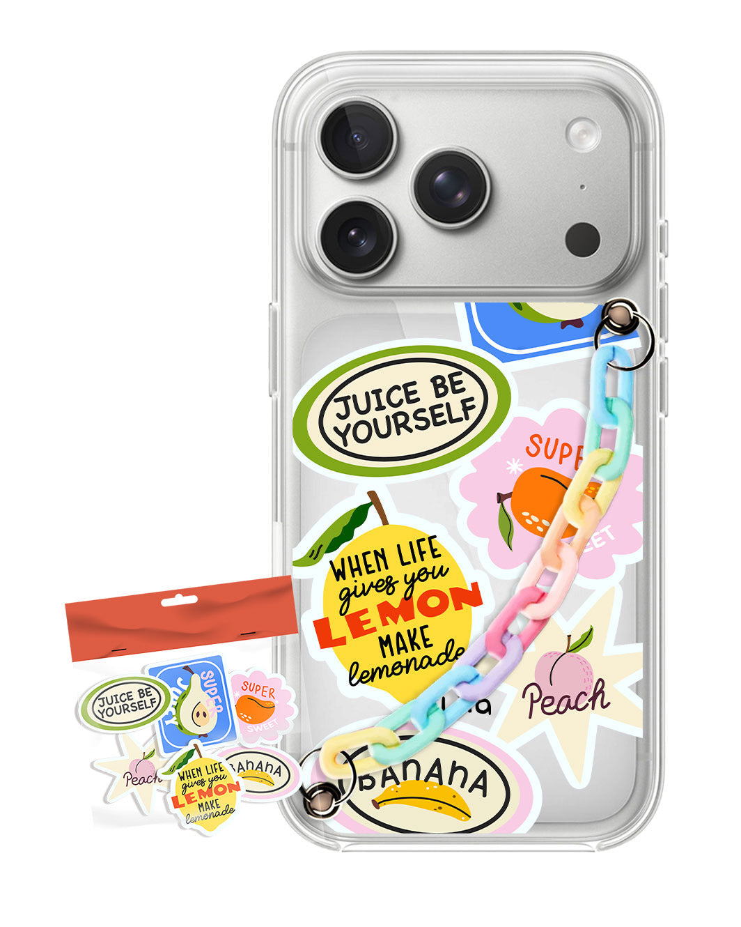 iPhone Chain Strap Case - Juice Be Yourself