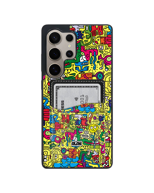 Android Phone Wallet Case - Tiny Beast
